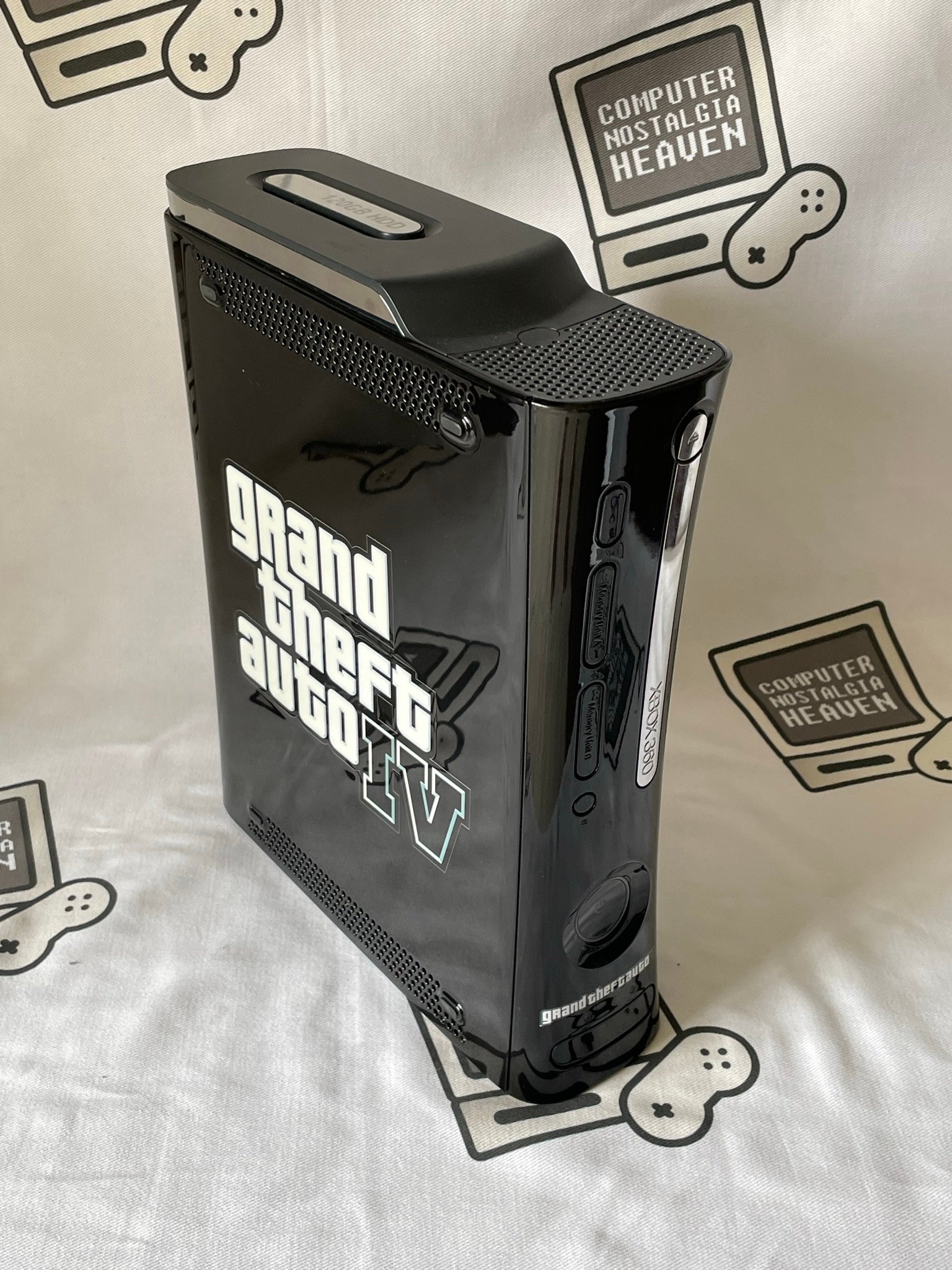 Microsoft Xbox 360 Grand Theft Auto IV logo only