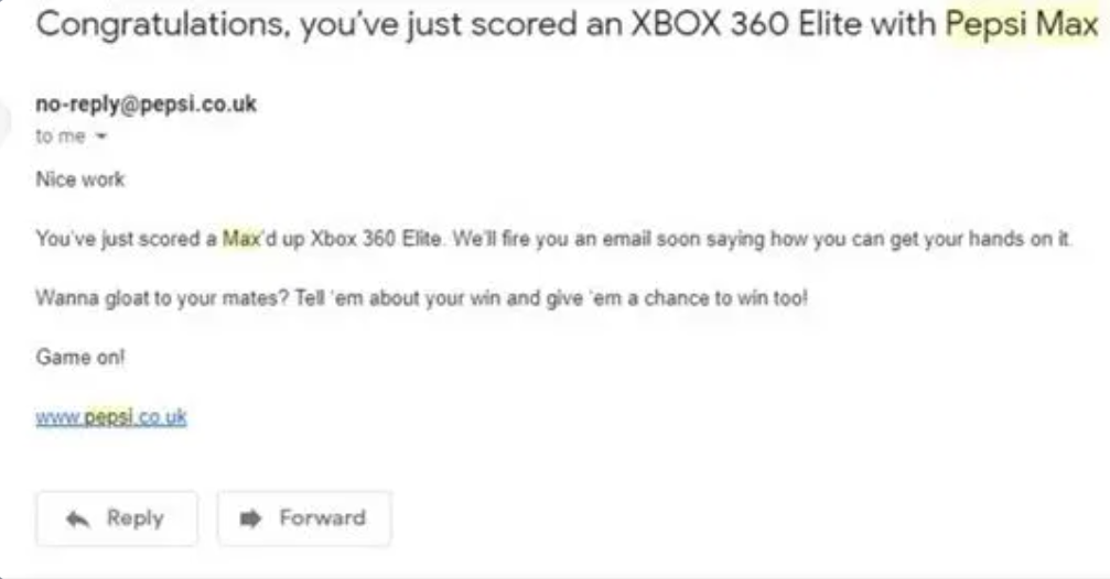 Microsoft Xbox 360 Pepsi Max Console