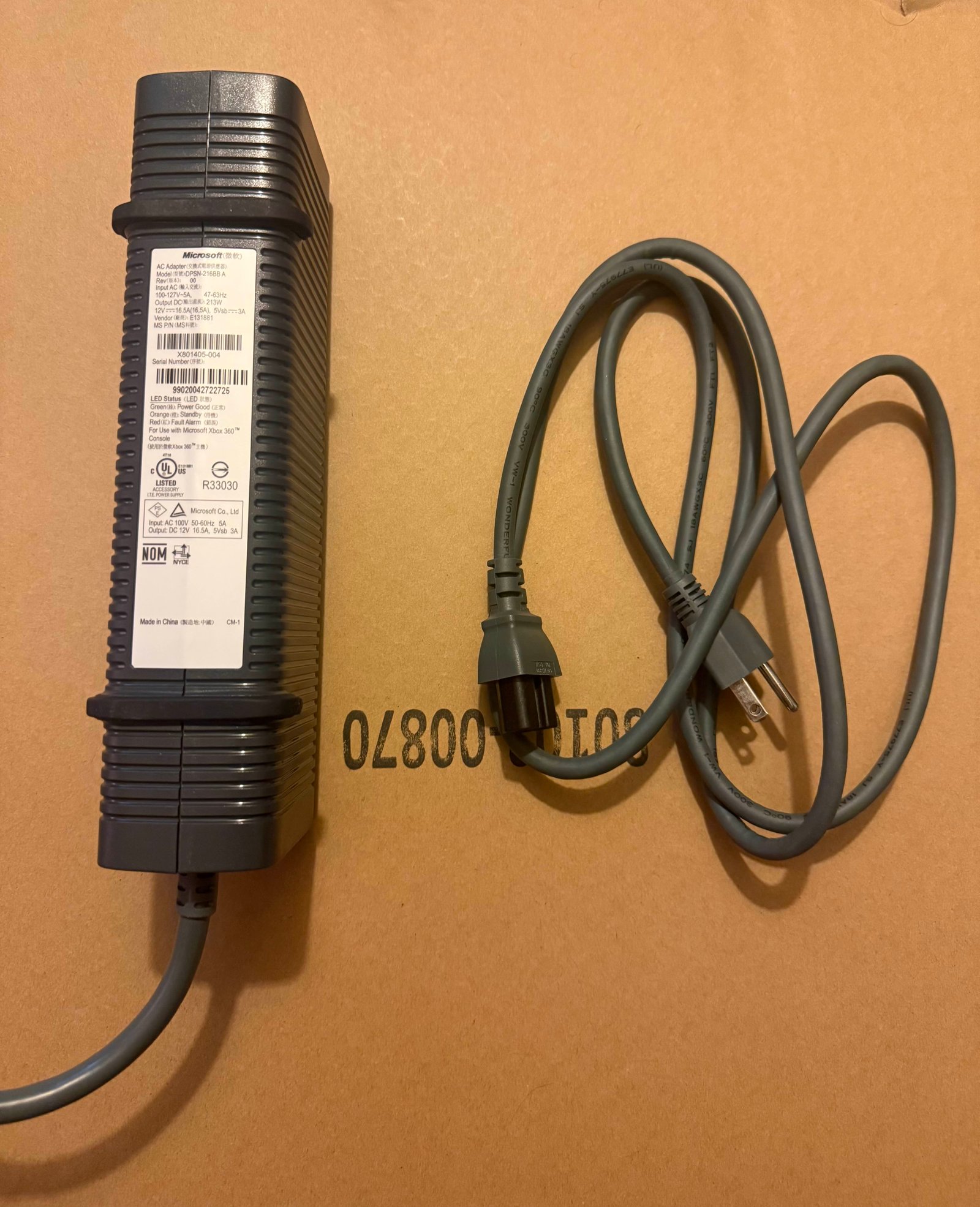 Xdk 213w PSU /POWER SUPPLY unit 110v